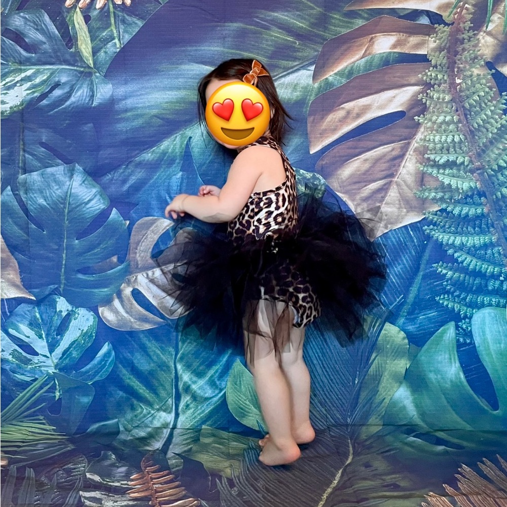 Toddler Girl Leopard Tutu